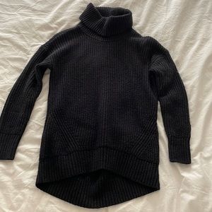 Black Knitted Sweater Dress from Old Navy, XS